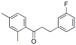 898767-08-3,2',4'-DIMETHYL-3-(3-FLUOROPHENYL)PROPIOPHENONE
