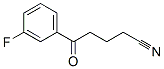 898767-18-5,5-(3-FLUOROPHENYL)-5-OXOVALERONITRILE