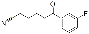 898767-21-0,6-(3-FLUOROPHENYL)-6-OXOHEXANENITRILE