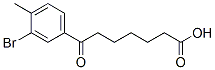898767-22-1,7-(3-BROMO-4-METHYLPHENYL)-7-OXOHEPTANOIC ACID