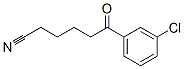 898767-70-9,6-(3-CHLOROPHENYL)-6-OXOHEXANENITRILE
