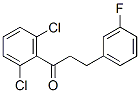 898767-75-4,2',6'-DICHLORO-3-(3-FLUOROPHENYL)PROPIOPHENONE