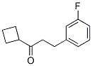 898767-79-8,CYCLOBUTYL 2-(3-FLUOROPHENYL)ETHYL KETONE