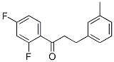 898768-16-6,2',4'-DIFLUORO-3-(3-METHYLPHENYL)PROPIOPHENONE