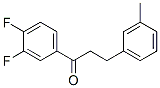 898768-18-8,3',4'-DIFLUORO-3-(3-METHYLPHENYL)PROPIOPHENONE