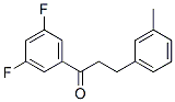 898768-21-3,3',5'-DIFLUORO-3-(3-METHYLPHENYL)PROPIOPHENONE