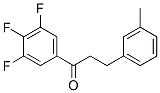 898768-24-6,3-(3-METHYLPHENYL)-3',4',5'-TRIFLUOROPROPIOPHENONE