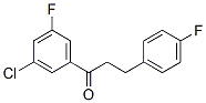 898768-64-4,3'-CHLORO-5'-FLUORO-3-(4-FLUOROPHENYL)PROPIOPHENONE