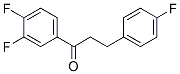 898768-78-0,3',4'-DIFLUORO-3-(4-FLUOROPHENYL)PROPIOPHENONE