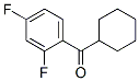898769-54-5,CYCLOHEXYL 2,4-DIFLUOROPHENYL KETONE