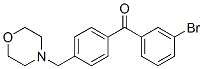 898769-90-9,3-BROMO-4'-MORPHOLINOMETHYL BENZOPHENONE