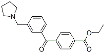 898770-07-5,4'-CARBOETHOXY-3-PYRROLIDINOMETHYL BENZOPHENONE