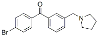 898770-19-9,4'-BROMO-3-PYRROLIDINOMETHYL BENZOPHENONE