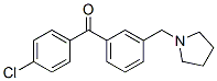 898770-25-7,4'-CHLORO-3-PYRROLIDINOMETHYL BENZOPHENONE
