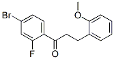 898770-36-0,4'-BROMO-2'-FLUORO-3-(2-METHOXYPHENYL)PROPIOPHENONE