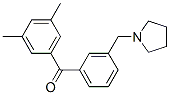 898770-49-5,3,5-DIMETHYL-3'-PYRROLIDINOMETHYL BENZOPHENONE