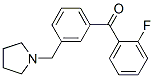 898770-60-0,2-FLUORO-3'-PYRROLIDINOMETHYL BENZOPHENONE