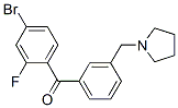 898770-68-8,4-BROMO-2-FLUORO-3'-PYRROLIDINOMETHYL BENZOPHENONE