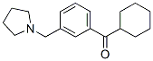 898771-00-1,CYCLOHEXYL 3-(PYRROLIDINOMETHYL)PHENYL KETONE