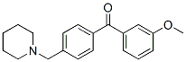 898771-01-2,3-METHOXY-4'-PIPERIDINOMETHYL BENZOPHENONE