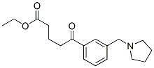 898771-04-5,ETHYL 5-OXO-5-[3-(PYRROLIDINOMETHYL)PHENYL]VALERATE