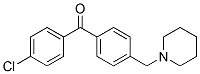 898771-37-4,4-CHLORO-4'-PIPERIDINOMETHYL BENZOPHENONE