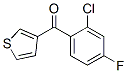 898771-41-0,3-(2-CHLORO-4-FLUOROBENZOYL)THIOPHENE