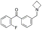 898771-89-6,3'-AZETIDINOMETHYL-2-FLUOROBENZOPHENONE