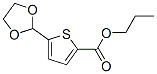 898772-11-7,PROPYL 5-(1,3-DIOXOLAN-2-YL)-2-THIOPHENECARBOXYLATE
