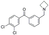 898772-15-1,3'-AZETIDINOMETHYL-3,4-DICHLOROBENZOPHENONE