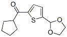 898772-54-8,CYCLOPENTYL 5-(1,3-DIOXOLAN-2-YL)-2-THIENYL KETONE