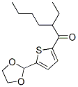 898772-98-0,5-(1,3-DIOXOLAN-2-YL)-2-THIENYL 1-ETHYLPENTYL KETONE