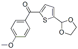 898773-14-3,5-(1,3-DIOXOLAN-2-YL)-2-(4-METHOXYBENZOYL)THIOPHENE