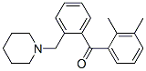898773-21-2,2,3-DIMETHYL-2'-PIPERIDINOMETHYL BENZOPHENONE