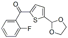 898773-35-8,5-(1,3-DIOXOLAN-2-YL)-2-(2-FLUOROBENZOYL)THIOPHENE