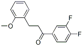 898774-13-5,3',4'-DIFLUORO-3-(2-METHOXYPHENYL)PROPIOPHENONE