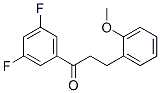 898774-16-8,3',5'-DIFLUORO-3-(2-METHOXYPHENYL)PROPIOPHENONE