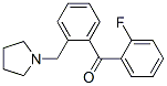898774-77-1,2-FLUORO-2'-PYRROLIDINOMETHYL BENZOPHENONE