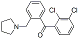 898774-93-1,2,3-DICHLORO-2'-PYRROLIDINOMETHYL BENZOPHENONE