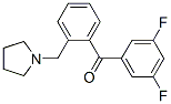 898775-09-2,3,5-DIFLUORO-2'-PYRROLIDINOMETHYL BENZOPHENONE
