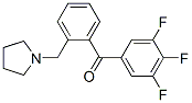 898775-12-7,2'-PYRROLIDINOMETHYL-3,4,5-TRIFLUOROBENZOPHENONE