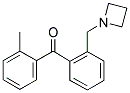 898775-45-6,2-AZETIDINOMETHYL-2'-METHYLBENZOPHENONE