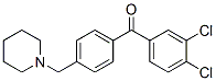 898775-59-2,3,4-DICHLORO-4'-PIPERIDINOMETHYL BENZOPHENONE