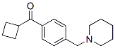 898775-73-0,CYCLOBUTYL 4-(PIPERIDINOMETHYL)PHENYL KETONE