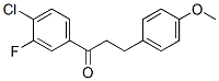 898775-94-5,4'-CHLORO-3'-FLUORO-3-(4-METHOXYPHENYL)PROPIOPHENONE