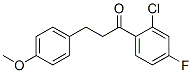 898776-13-1,2'-CHLORO-4'-FLUORO-3-(4-METHOXYPHENYL)PROPIOPHENONE