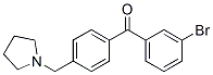 898776-26-6,3-BROMO-4'-PYRROLIDINOMETHYL BENZOPHENONE