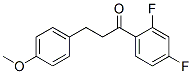 898776-37-9,2',4'-DIFLUORO-3-(4-METHOXYPHENYL)PROPIOPHENONE