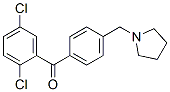 898776-83-5,2,5-DICHLORO-4'-PYRROLIDINOMETHYL BENZOPHENONE