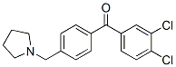898776-85-7,3,4-DICHLORO-4'-PYRROLIDINOMETHYL BENZOPHENONE